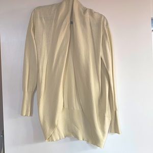 Hoodlamb Cream Cardigan Sweater